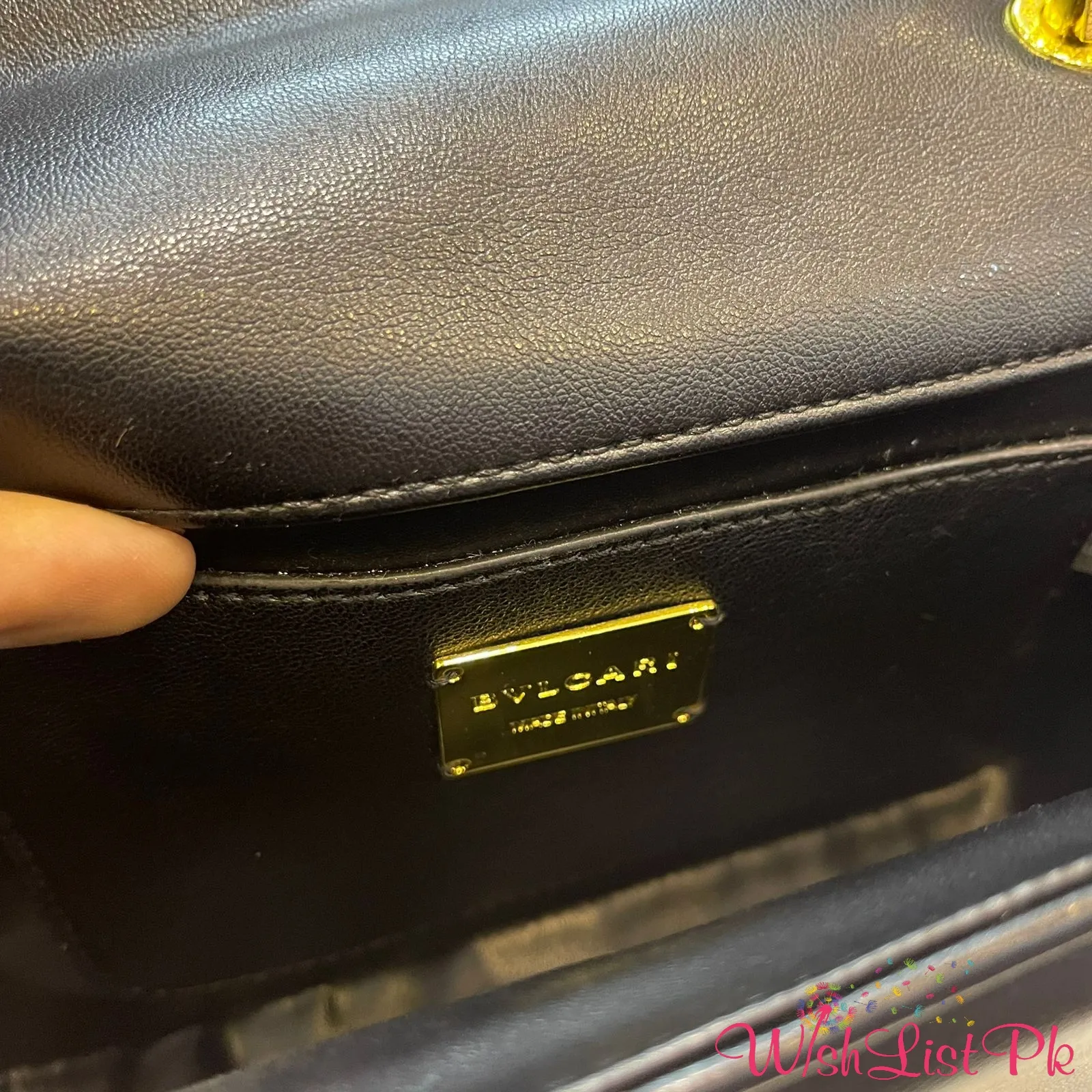 Bvlgari Aaa Black Bag