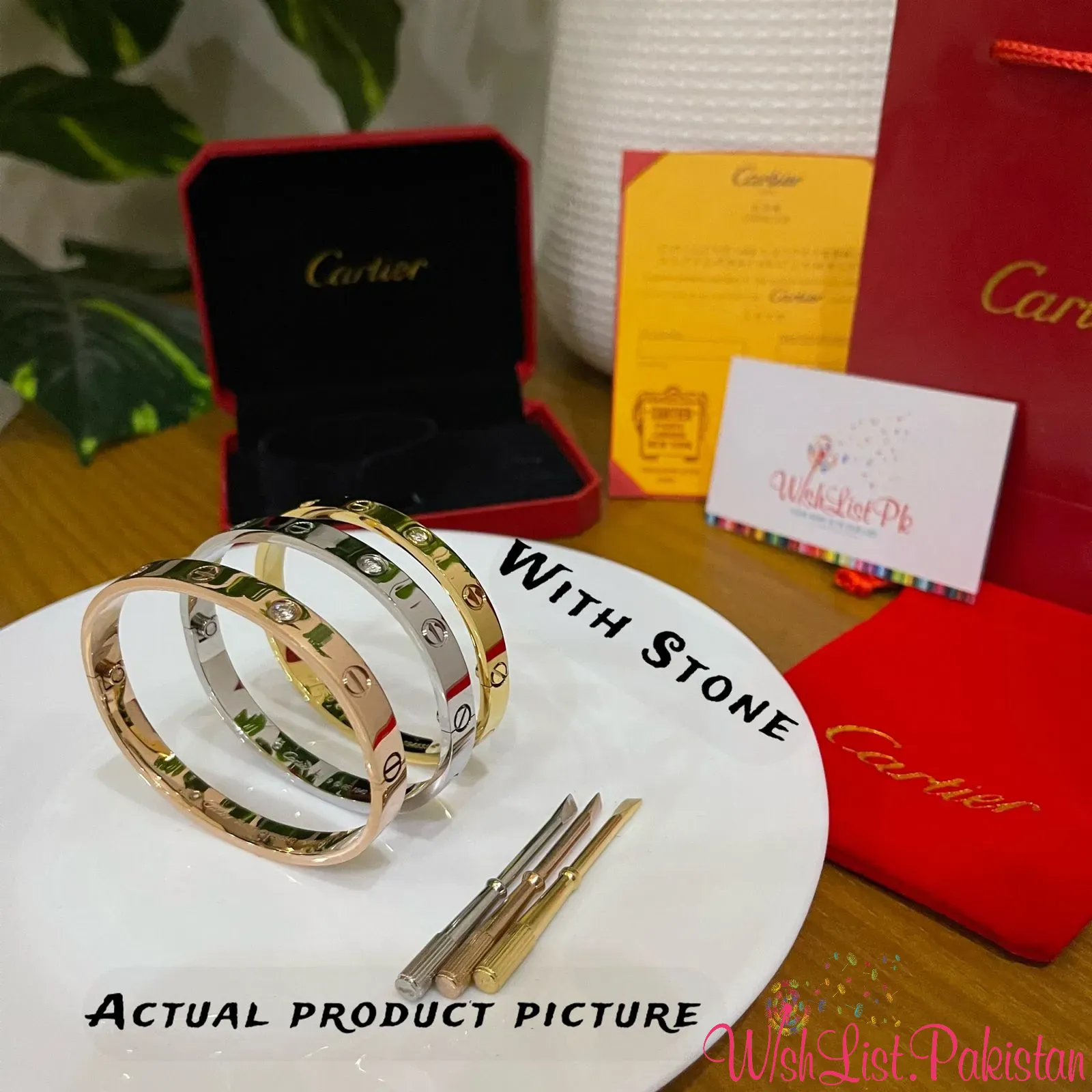 Cartier Love Bangle With Stones 