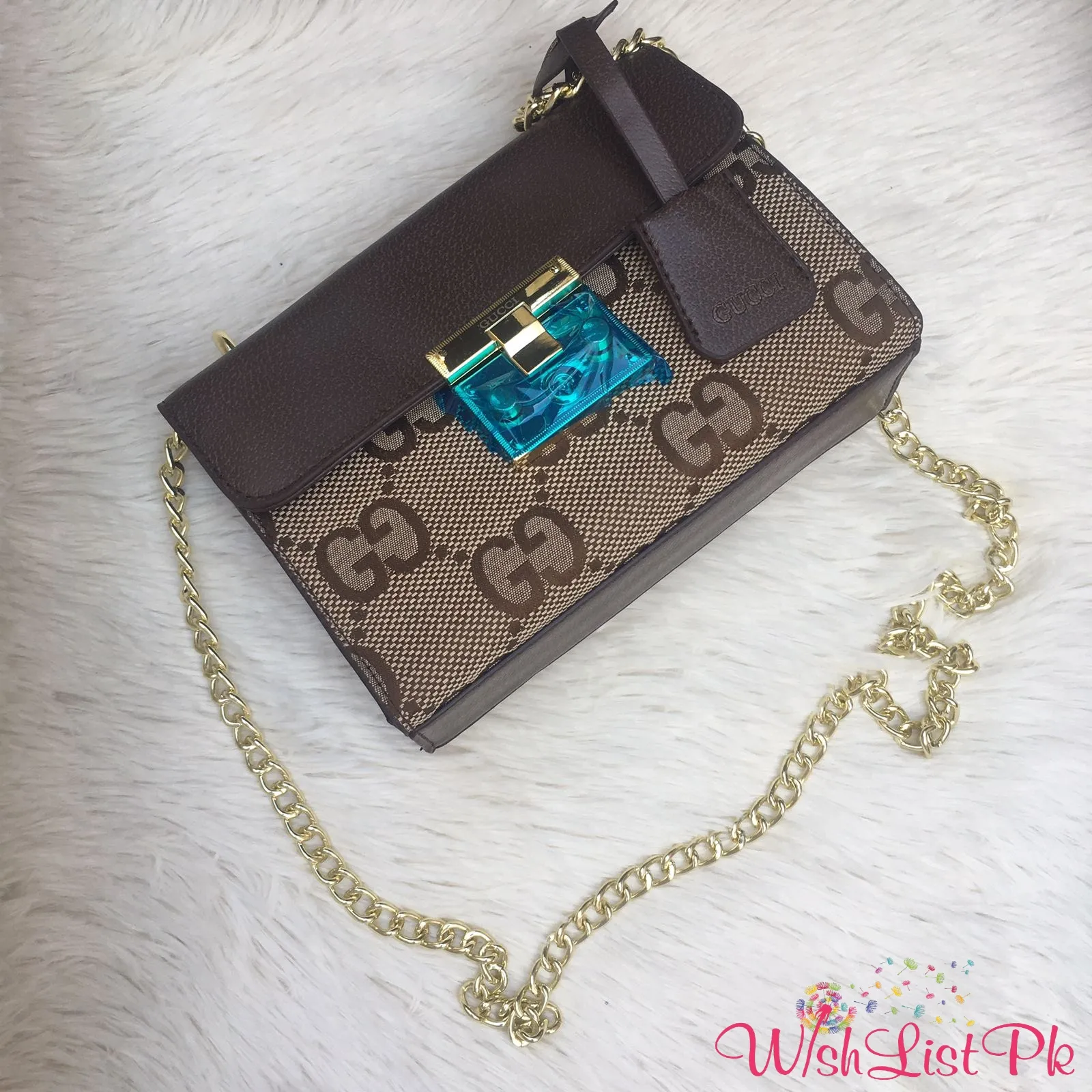 Gucci Big Pattern Sidebag