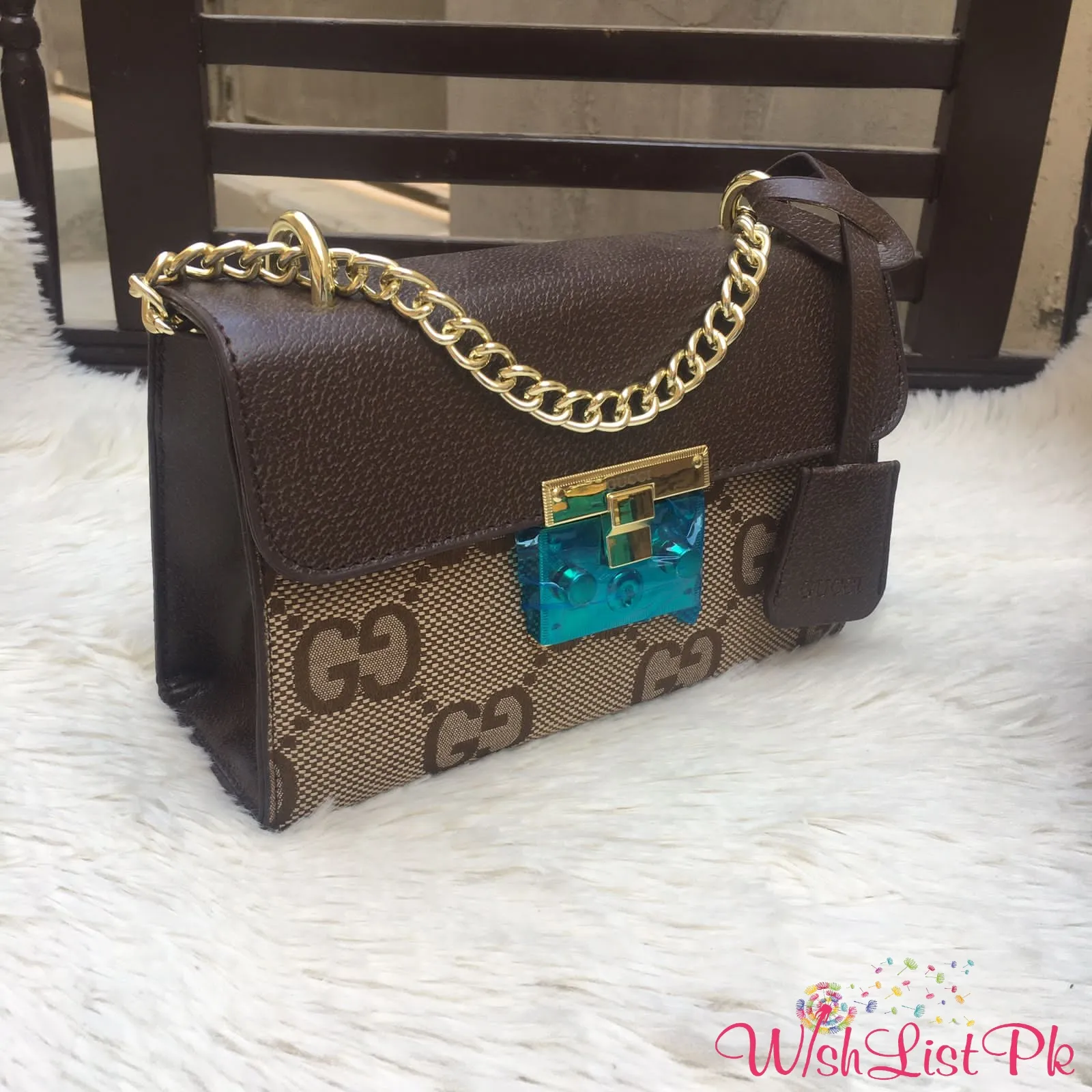 Gucci Big Pattern Sidebag