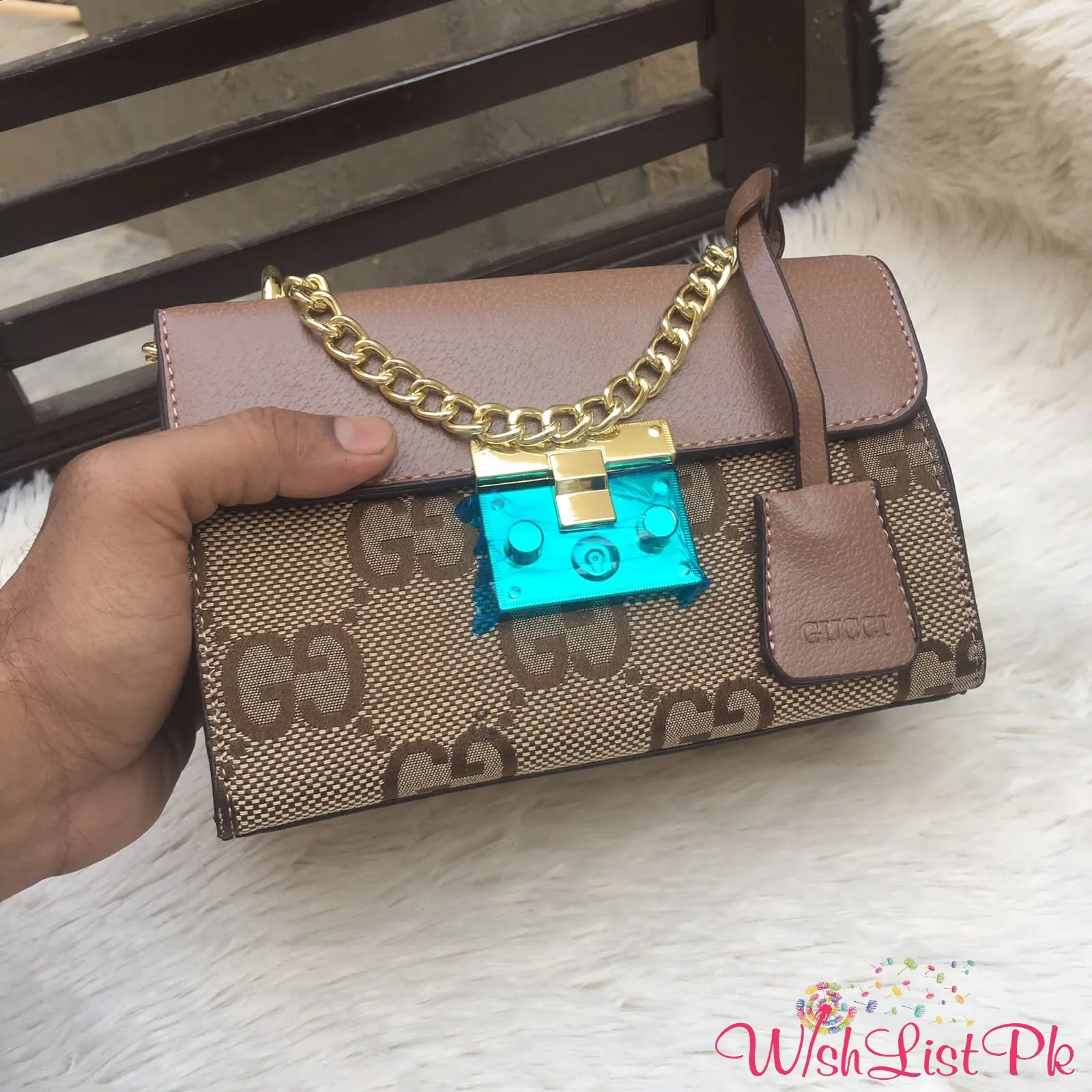 Gucci Big Pattern Sidebag