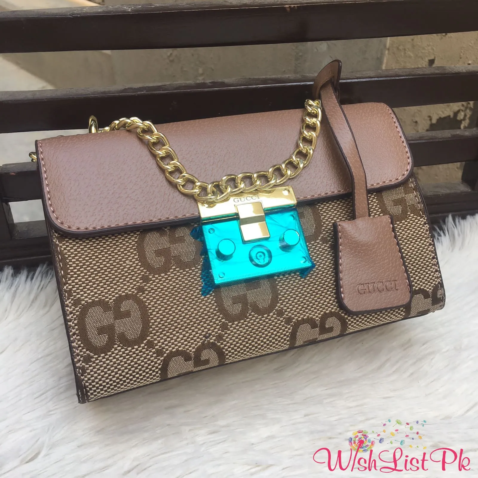 Gucci Big Pattern Sidebag