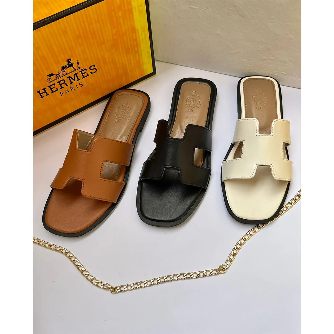 Hermes Oran Slippers