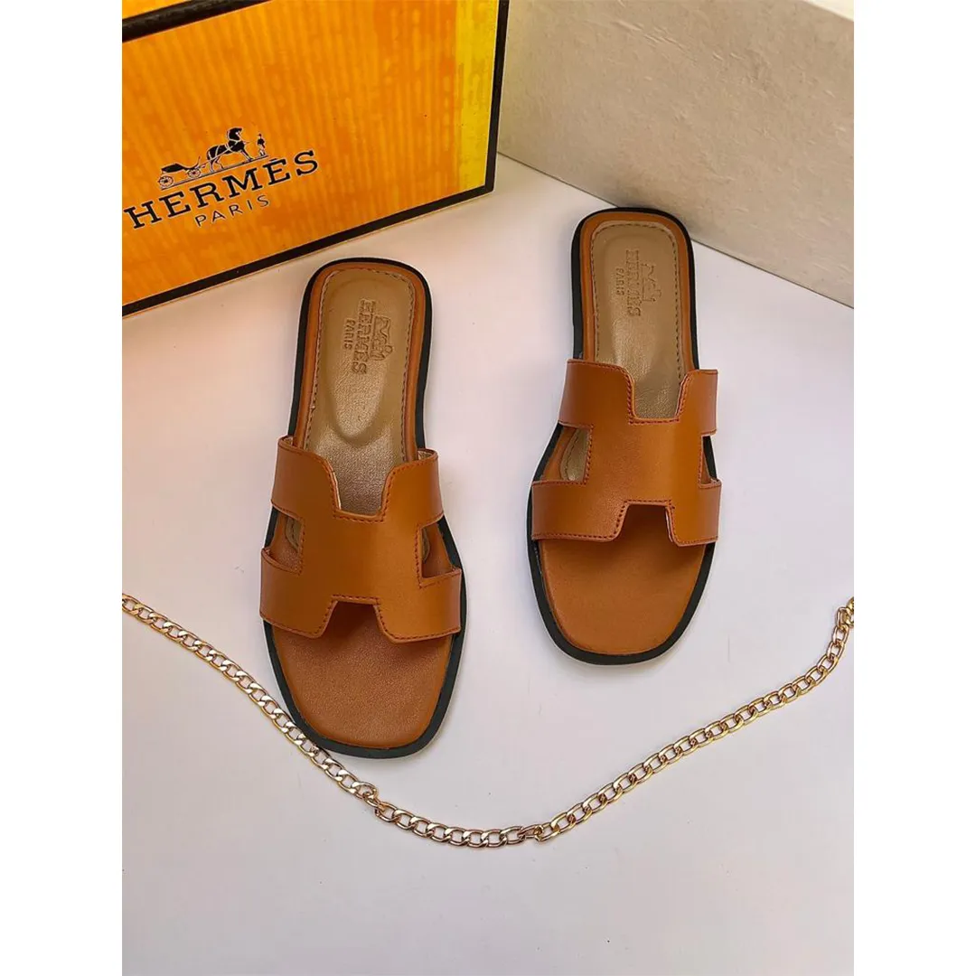 Hermes Oran Slippers