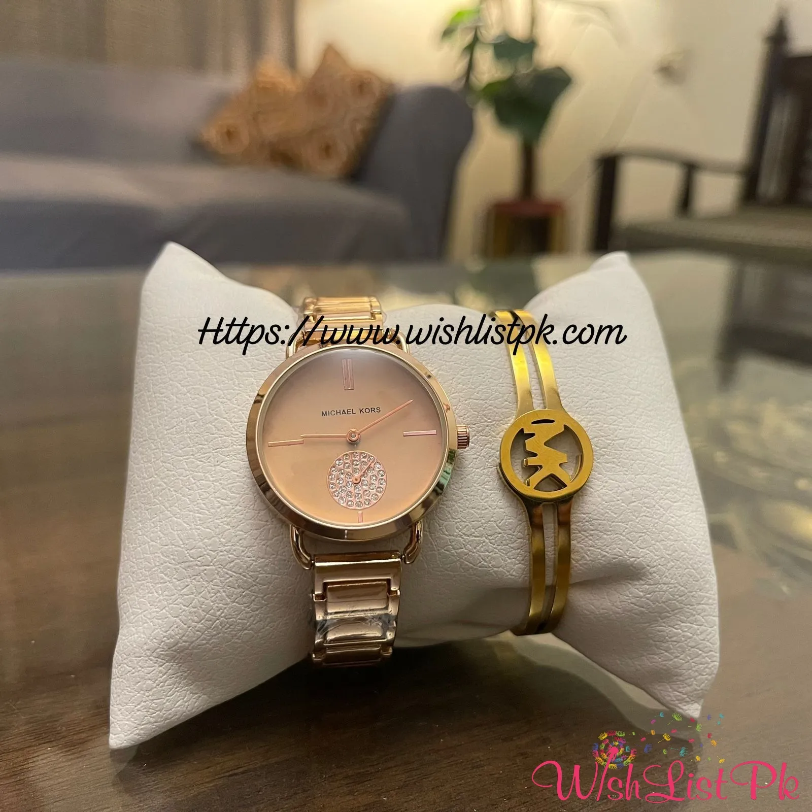 Mk Watch With Bracelet Combo