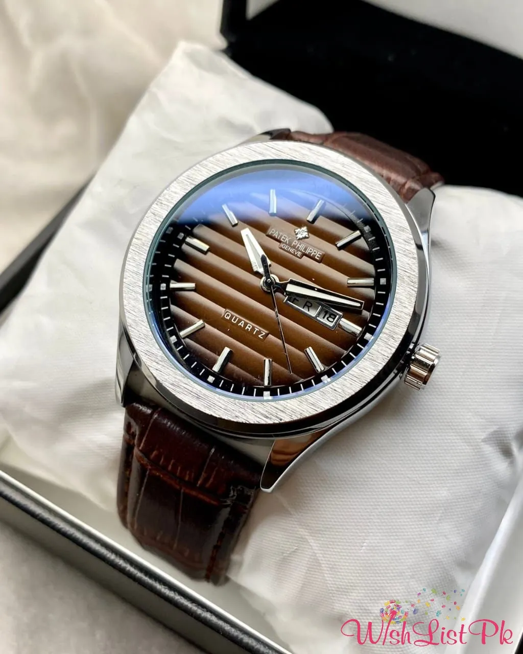Patek Philippe Geneve Brown Strap