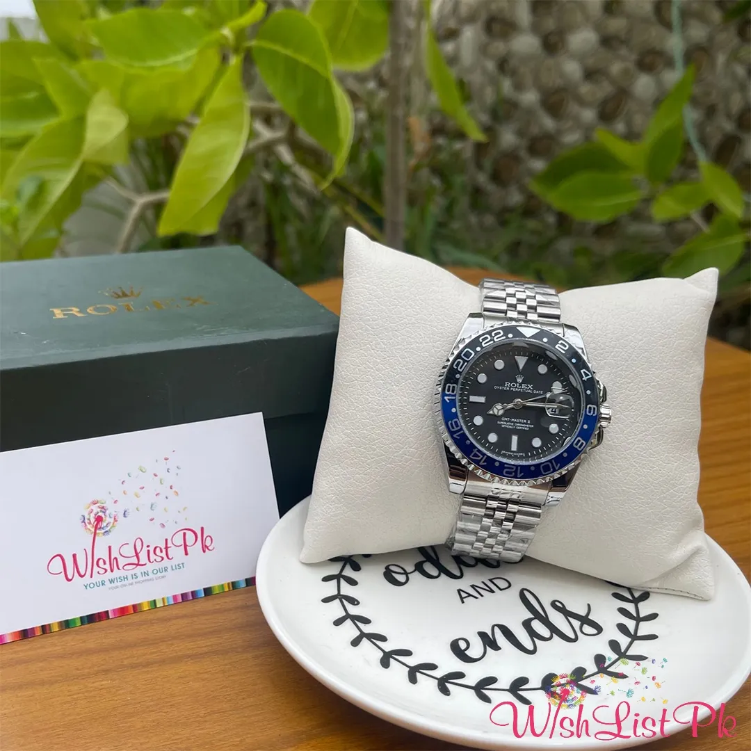 Rolex Gmt Master Ii Blue Black Watch