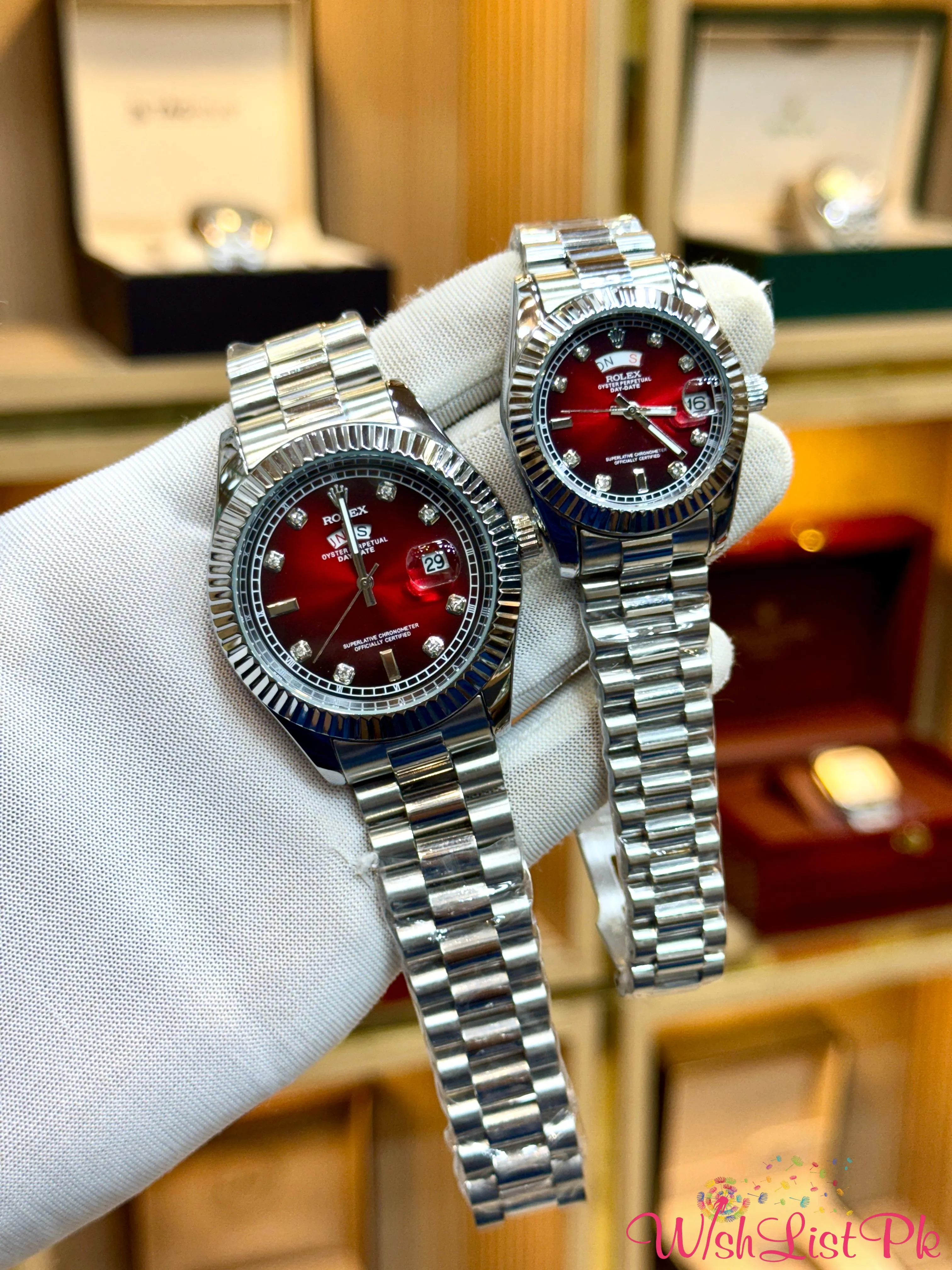 Rolex Pair Watch 