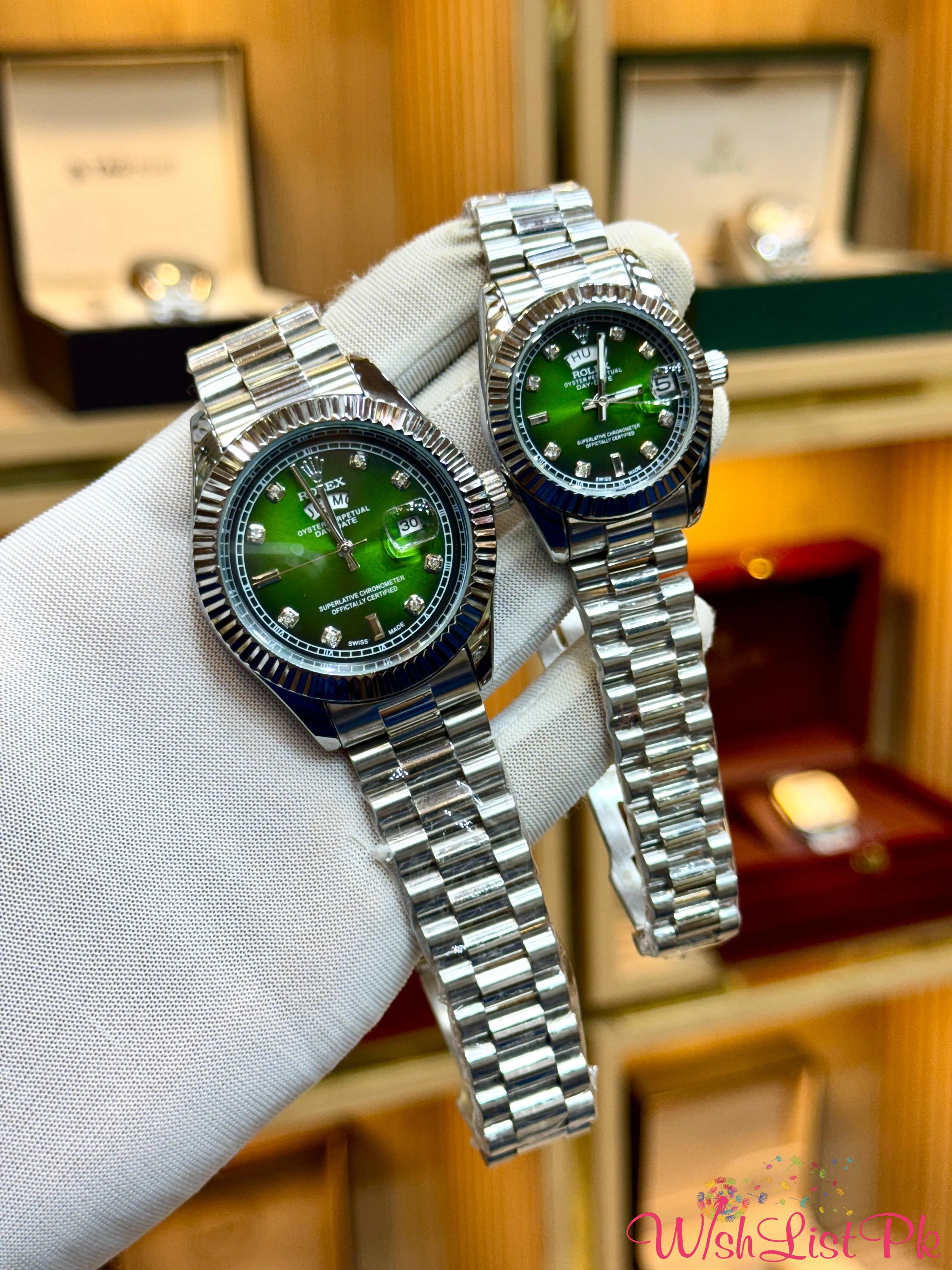 Rolex Pair Watch 