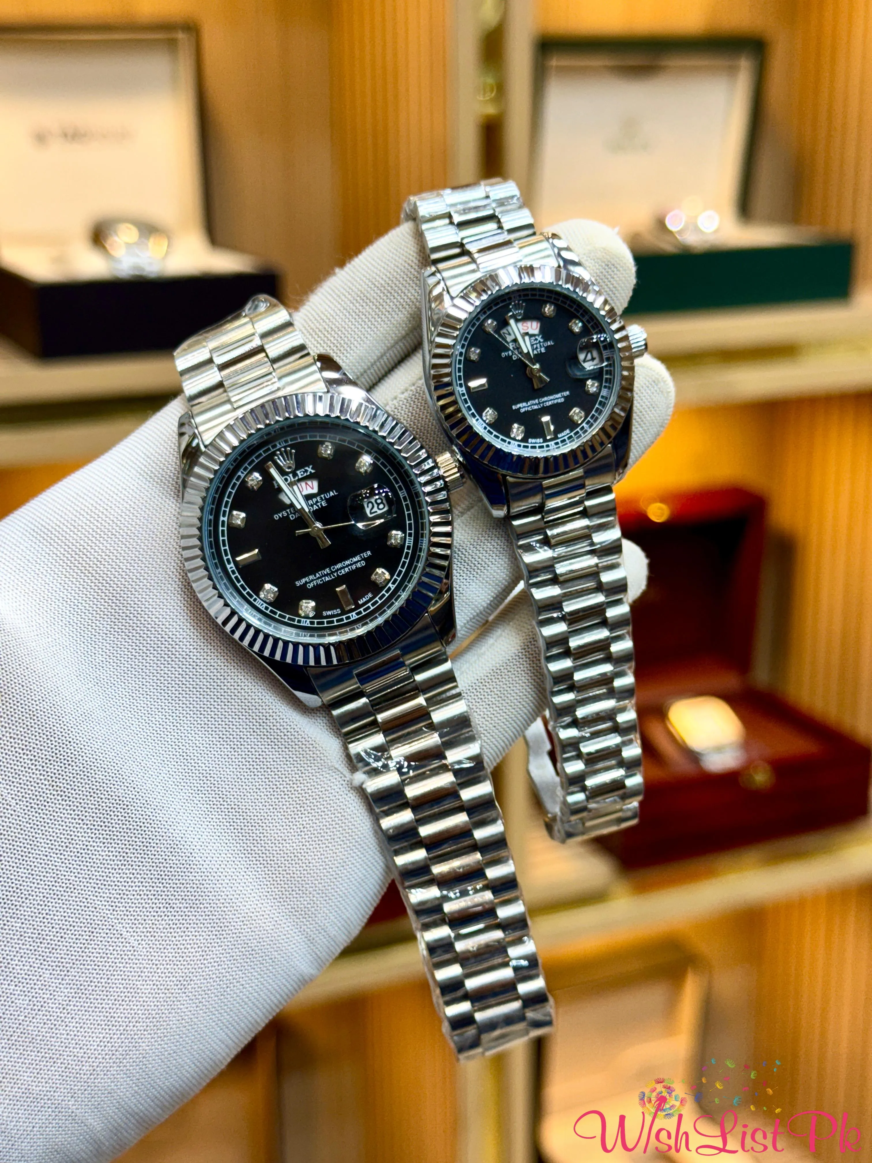 Rolex Pair Watch 