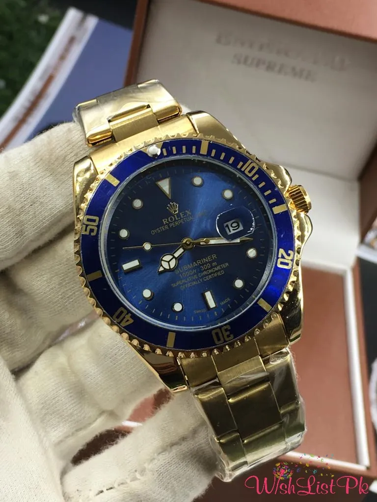 Rolex Submariner Gold Chain 