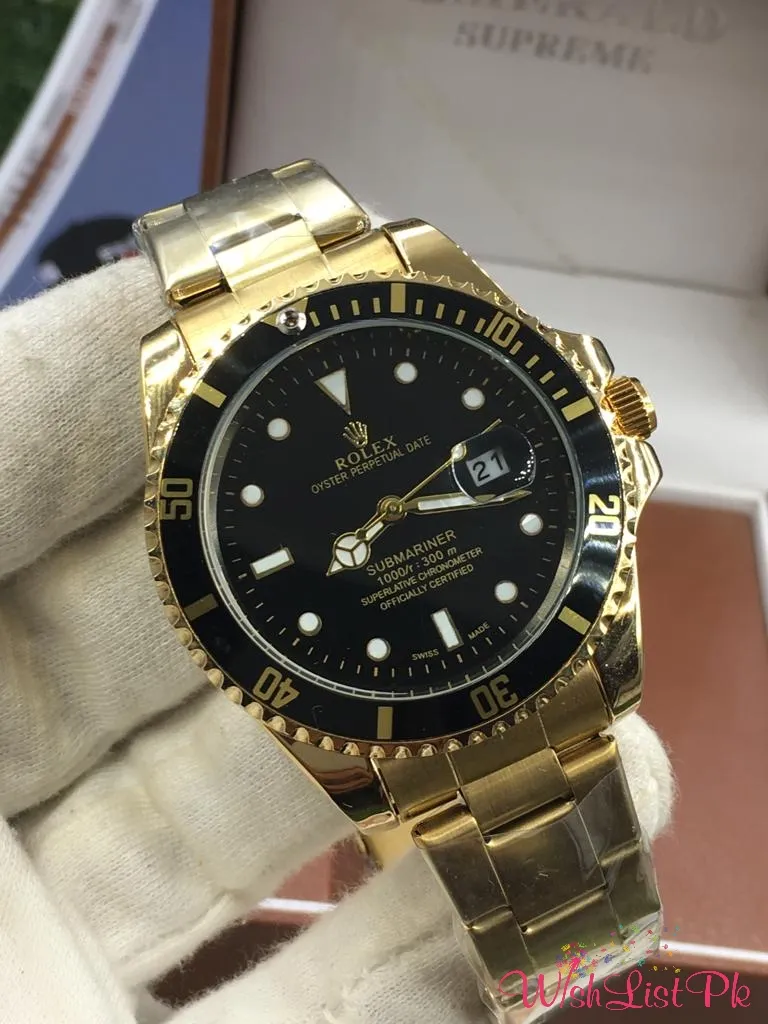 Rolex Submariner Gold Chain 