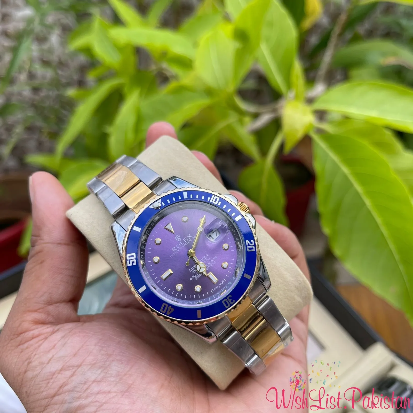 Rolex Submariner Two Tone Female Watch