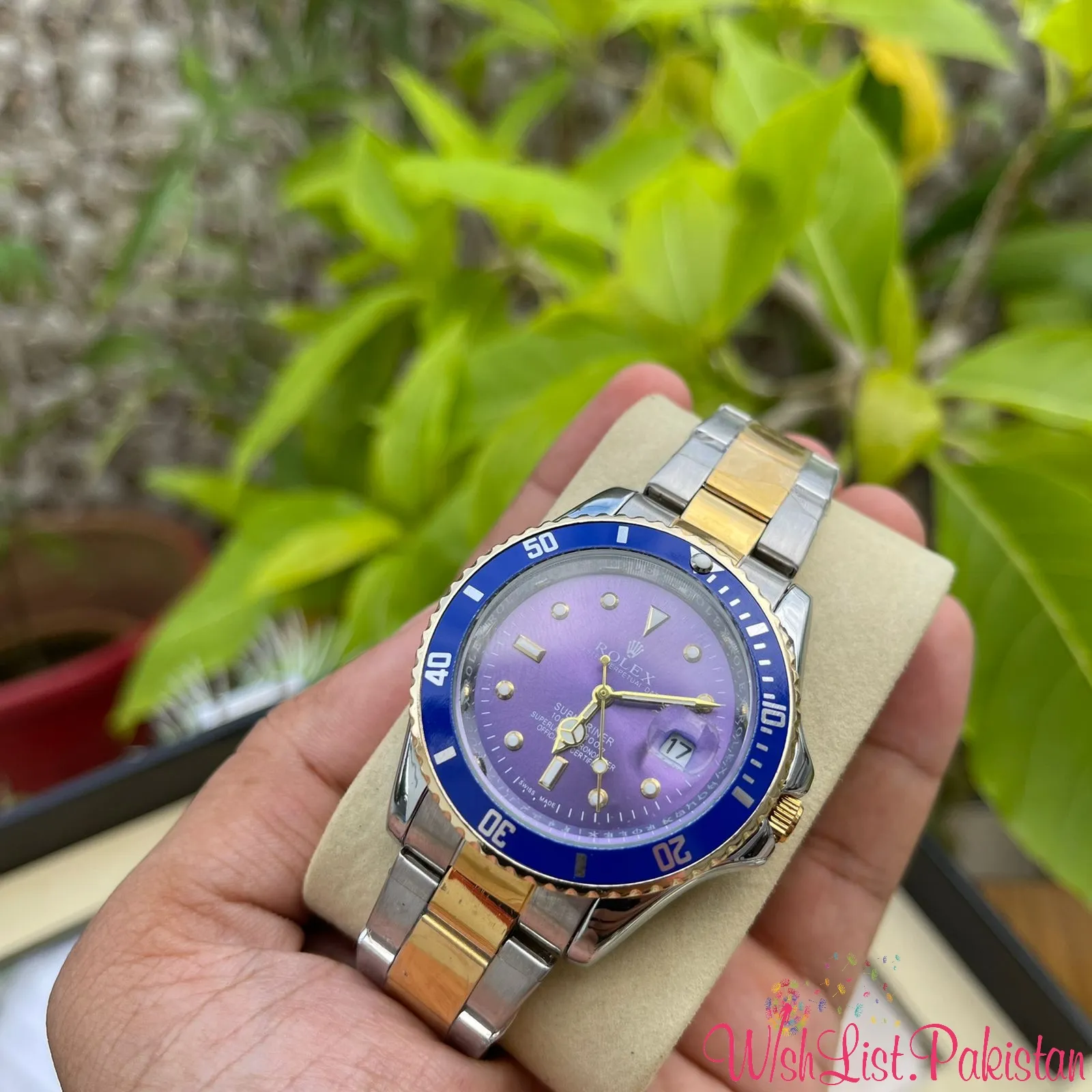 Rolex Submariner Two Tone Female Watch