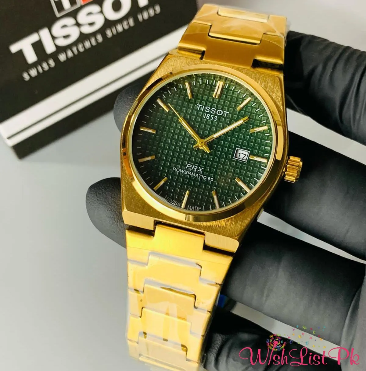Tissot Prx Gold Chain 