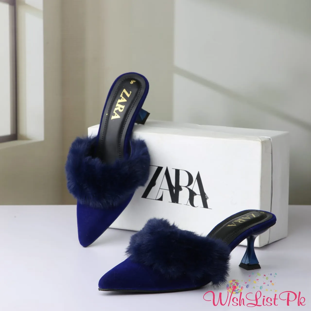 Zara Furr Heels 