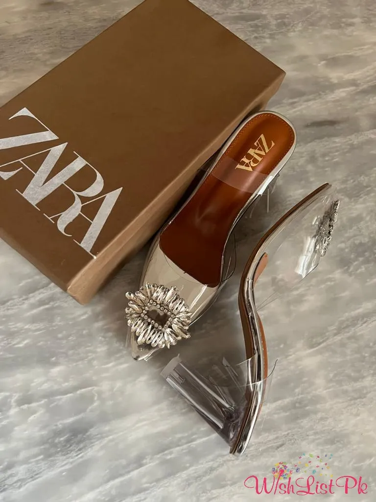 Zara Rhinestones Wedge